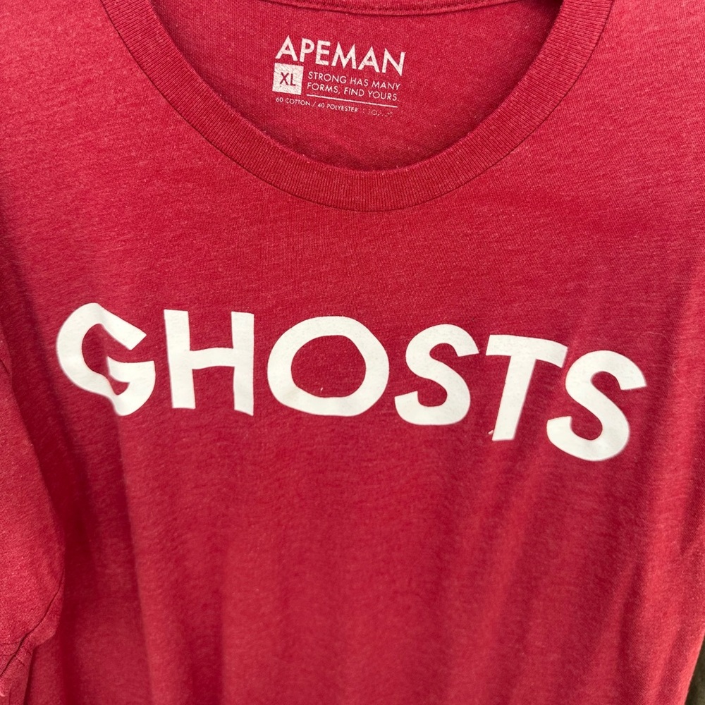 Red Apeman 'GHOSTS' Graphic Tee - Men's Short Sleeve